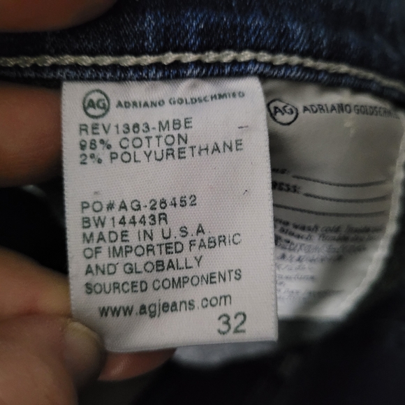 AG ADRIANO GOLDSCHMIED | The Cigarette Stilt Crop jeans REV1363MBE - Picture 8 of 10